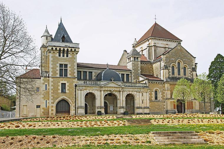The Basilica of Fontaine-lès-Dijon, France. The Basilica of Fontaine-lès-Dijon, France.