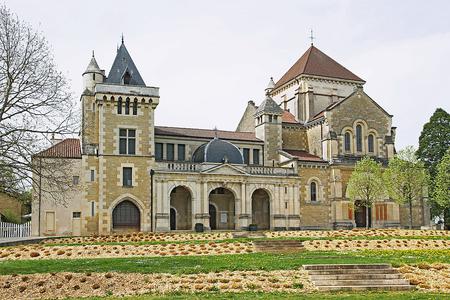 The Basilica of Fontaine-lès-Dijon, France. The Basilica of Fontaine-lès-Dijon, France.