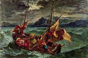 Eugène Delacroix, ‘Christ on the Sea of Galilee,’ 1854 Eugène Delacroix, ‘Christ on the Sea of Galilee,’ 1854