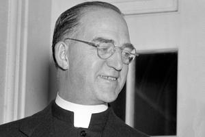 Father Edward Flanagan in October 1938. Father Edward Flanagan in October 1938.