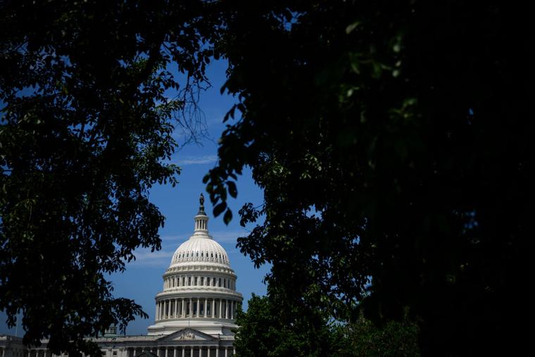 The U.S. Capitol dome is seen as Congress resumed on June 21 in Washington. The U.S. Capitol dome is seen as Congress resumed on June 21 in Washington.