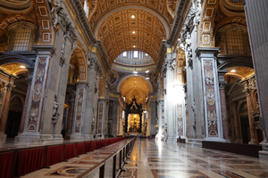 Since the rules came into force on March 22, the number of Masses celebrated each morning, often by priests who work as officials in the Vatican, plummeted from as many as 75 to less than 10. Since the rules came into force on March 22, the number of Masses celebrated each morning, often by priests who work as officials in the Vatican, plummeted from as many as 75 to less than 10.