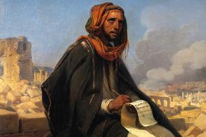 Horace Vernet, “Jeremiah on the Ruins of Jerusalem,” 1844 Horace Vernet, “Jeremiah on the Ruins of Jerusalem,” 1844