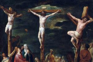 Jan Snellinck, “The Crucifixion With the Two Thieves,” bet. 1597 and 1638 Jan Snellinck, “The Crucifixion With the Two Thieves,” bet. 1597 and 1638