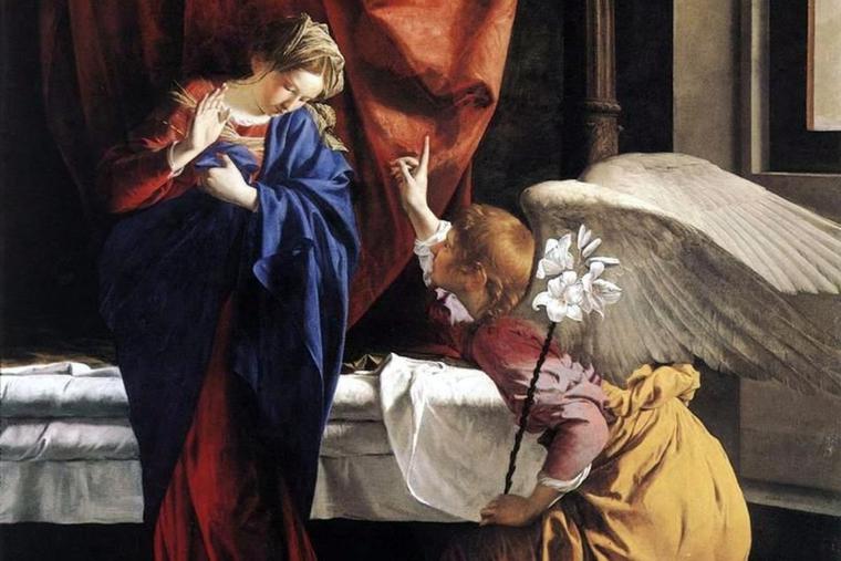 ‘Annunciation’ (c. 1623), Orazio Gentileschi ‘Annunciation’ (c. 1623), Orazio Gentileschi