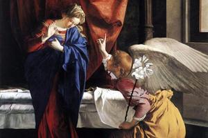 ‘Annunciation’ (c. 1623), Orazio Gentileschi ‘Annunciation’ (c. 1623), Orazio Gentileschi