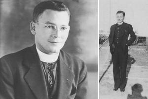 Father Joseph Lafleur exhibited heroic courage as an Army chaplain. Father Joseph Lafleur exhibited heroic courage as an Army chaplain.