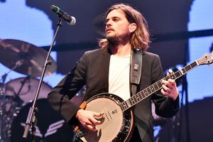 Singer Winston Marshall of Mumford and Sons performs onstage during the KROQ Absolut Almost Acoustic Christmas 2019 at Honda Center on Dec. 8, 2019, in Anaheim, California.
Scott Dudelson
Getty Images Singer Winston Marshall of Mumford and Sons performs onstage during the KROQ Absolut Almost Acoustic Christmas 2019 at Honda Center on Dec. 8, 2019, in Anaheim, California.
Scott Dudelson
Getty Images
