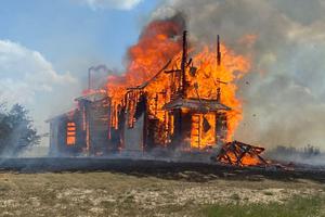 A former Polish Roman Catholic church in rural Saskatchewan was destroyed by fire Thursday. A former Polish Roman Catholic church in rural Saskatchewan was destroyed by fire Thursday.