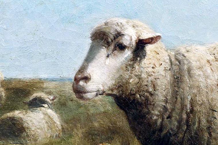 Cornelius Van Leemputten (1841-1902), “Sheep” Cornelius Van Leemputten (1841-1902), “Sheep”