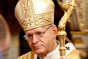 Cardinal Péter Erdő, archbishop of Esztergom-Budapest, Hungary. Cardinal Péter Erdő, archbishop of Esztergom-Budapest, Hungary.