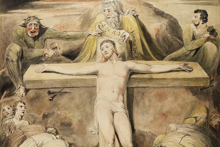 William Blake, “Christ Nailed to the Cross,” ca. 1800 William Blake, “Christ Nailed to the Cross,” ca. 1800