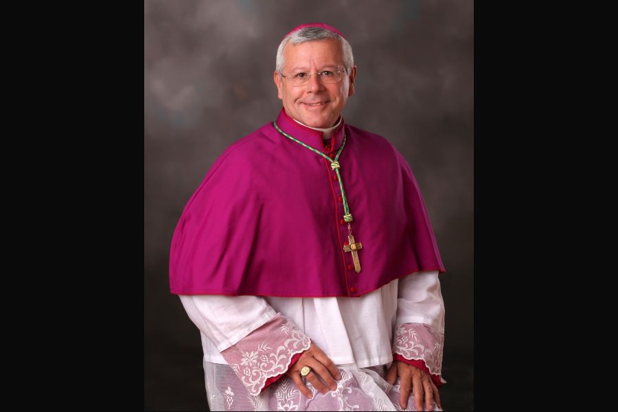 Bishop Peter Libasci of Manchester. Bishop Peter Libasci of Manchester.