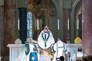 Archbishop Salvatore Cordileone of San Francisco celebrates the ‘Mass of the Americas’ using the extraordinary form of the Mass at the Basilica of the National Shrine of the Immaculate Conception in Washington, D.C., Nov. 16, 2019. Archbishop Salvatore Cordileone of San Francisco celebrates the ‘Mass of the Americas’ using the extraordinary form of the Mass at the Basilica of the National Shrine of the Immaculate Conception in Washington, D.C., Nov. 16, 2019.