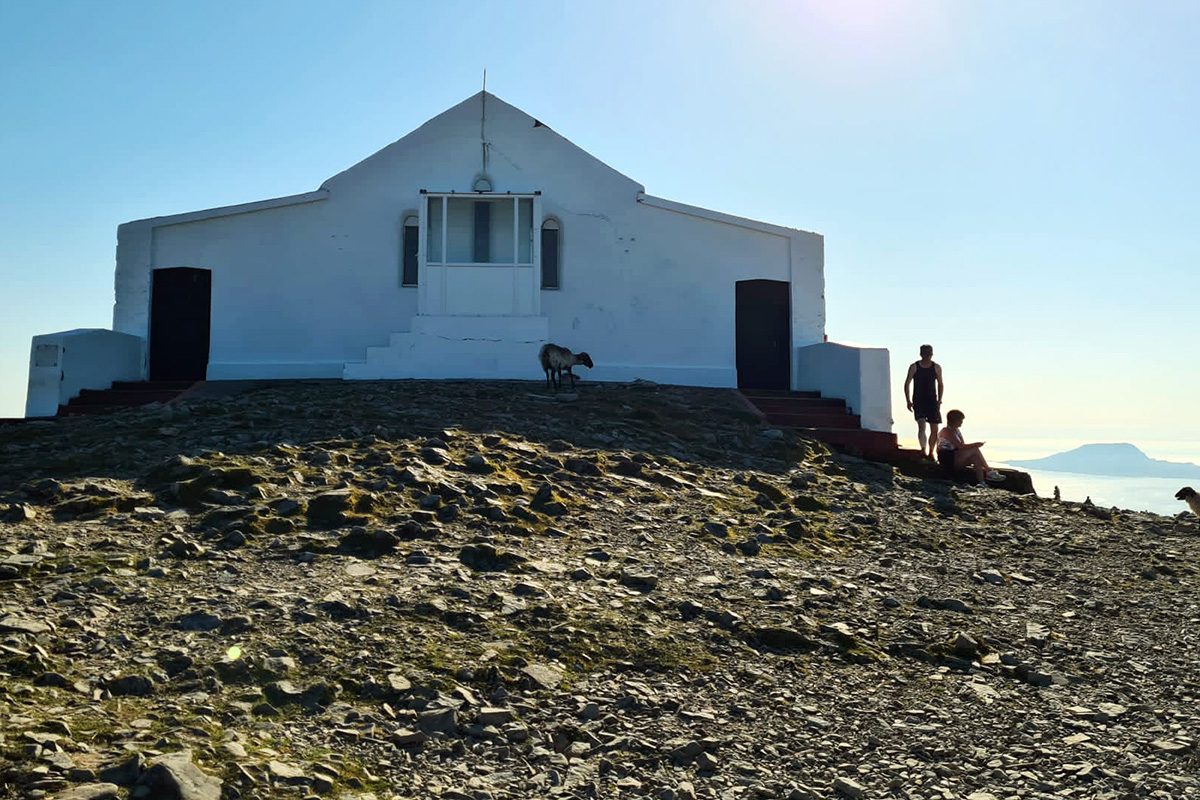 The Oratory on the summit of Croagh Patrick