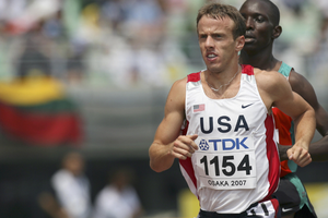 USA's Alan Webb competes during the men's 1500m first round, 25 August 2007, at the 11th IAAF World Athletics Championships, in Osaka. USA's Alan Webb competes during the men's 1500m first round, 25 August 2007, at the 11th IAAF World Athletics Championships, in Osaka.