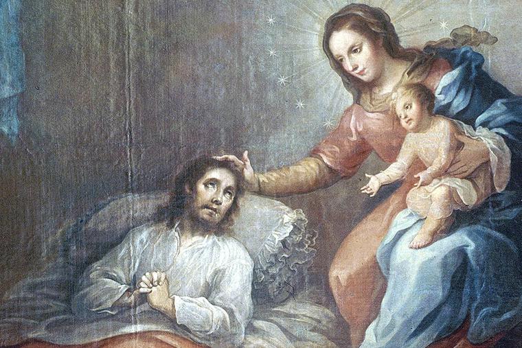 Miguel Cabrera (1695-1768), “The Conversion of St. Ignatius of Loyola” Miguel Cabrera (1695-1768), “The Conversion of St. Ignatius of Loyola”