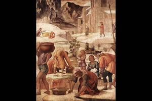 Bernardino Luini (1480-1532), “The Gathering of the Manna”