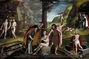 Hans Holbein the Younger, “An Allegory of the Old and New Testaments,” 1530 Hans Holbein the Younger, “An Allegory of the Old and New Testaments,” 1530