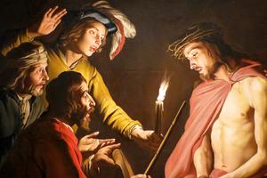 Matthias Stom, “Christ Crowned with Thorns,” ca. 1636