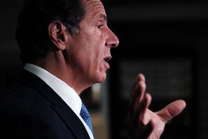Outgoing New York Gov. Andrew Cuomo, shown speaking at a July 14 news conference, announced his resignation Aug. 10. Outgoing New York Gov. Andrew Cuomo, shown speaking at a July 14 news conference, announced his resignation Aug. 10.
