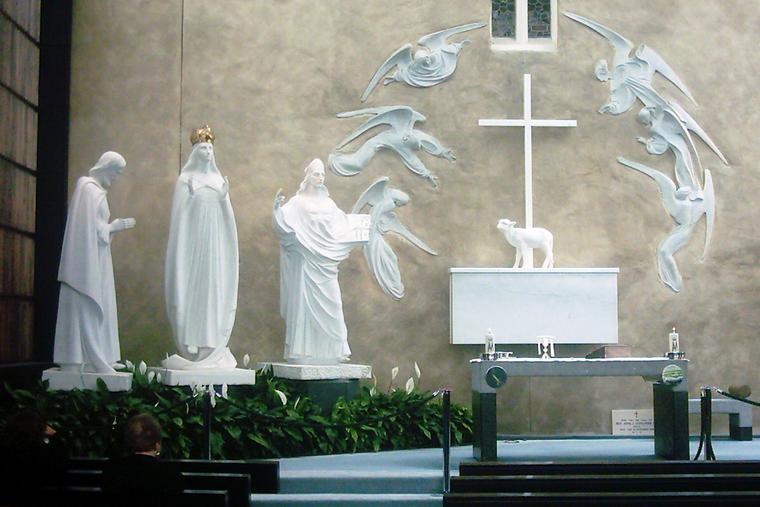The Sanctuary of Our Lady of Knock in Ireland The Sanctuary of Our Lady of Knock in Ireland