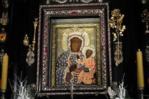 The Black Madonna of Jasna Góra in Częstochowa in Poland The Black Madonna of Jasna Góra in Częstochowa in Poland
