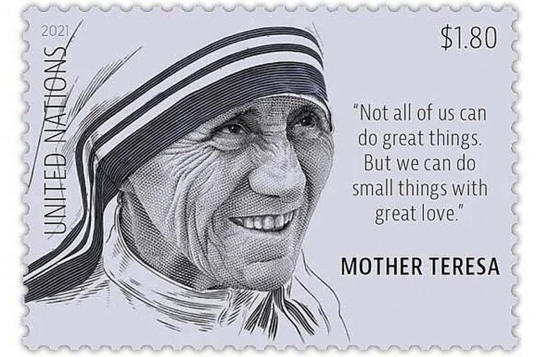 UN postage stamp honors Mother Teresa of Calcutta UN postage stamp honors Mother Teresa of Calcutta