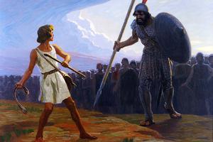 Gebhard Fugel (1863-1939), “David and Goliath”