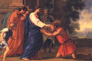‘CHRIST HEALING THE BLIND MAN,’ EUSTACHE LE SUEUR, C. 1645 ‘CHRIST HEALING THE BLIND MAN,’ EUSTACHE LE SUEUR, C. 1645