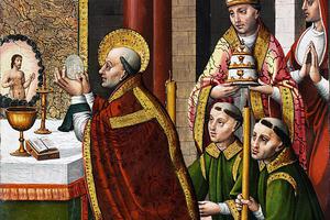 Master of Portillo, “The Mass of Saint Gregory the Great” Master of Portillo, “The Mass of Saint Gregory the Great”