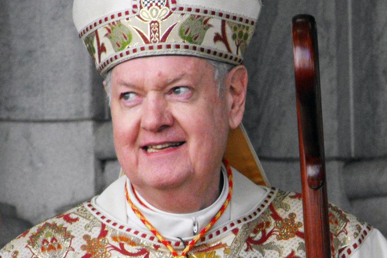 Cardinal Edward Egan appears outside St. Patrick's Cathedral after Easter Mass, April 12, 2009. Cardinal Edward Egan appears outside St. Patrick's Cathedral after Easter Mass, April 12, 2009.