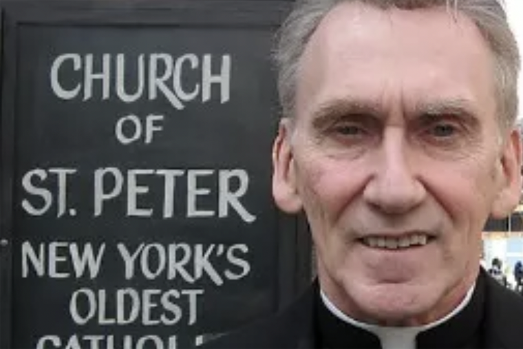 Father Kevin Madigan was tending the wounded at Ground Zero when the south tower of the World Trade Center began to fall. Father Kevin Madigan was tending the wounded at Ground Zero when the south tower of the World Trade Center began to fall.