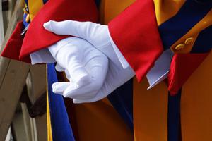 A Pontifical Swiss Guard A Pontifical Swiss Guard