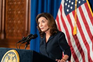 New York Governor Kathy Hochul. New York Governor Kathy Hochul.