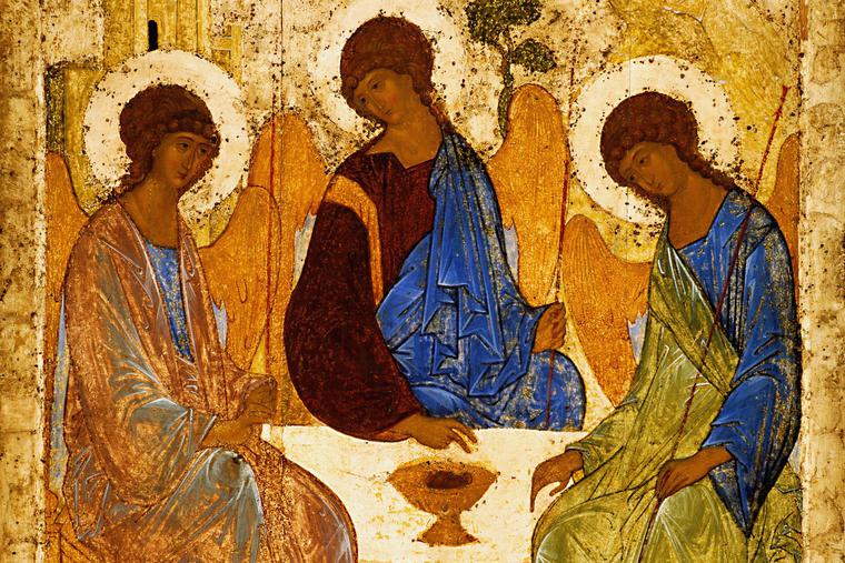 Andrei Rublev, “The Holy Trinity,” before 1430 Andrei Rublev, “The Holy Trinity,” before 1430