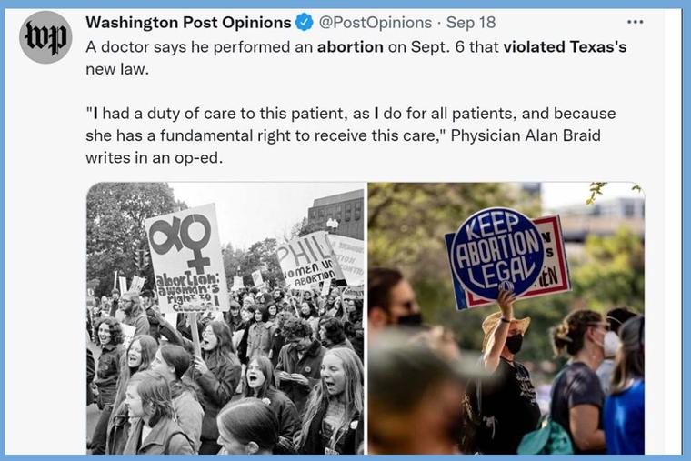Dr. Alan Braid wrote a piece saying that he violated Texas’ new law. Now he is being sued. Dr. Alan Braid wrote a piece saying that he violated Texas’ new law. Now he is being sued.