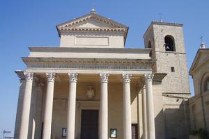 The Cathedral of the Republic of San Marino. The Cathedral of the Republic of San Marino.