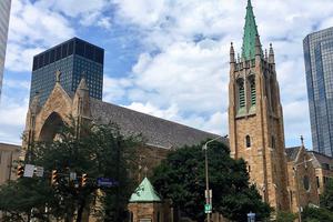 The Cathedral of St. John the Evangelist in Cleveland. The Cathedral of St. John the Evangelist in Cleveland.