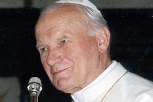 Pope St. John Paul II in 1991 Pope St. John Paul II in 1991