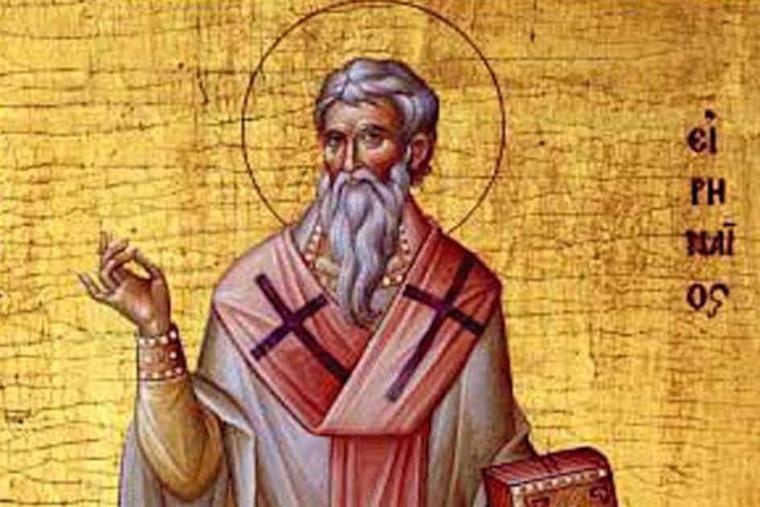 Saint Irenaeus (c. 130-202), Bishop of Lyon. Saint Irenaeus (c. 130-202), Bishop of Lyon.