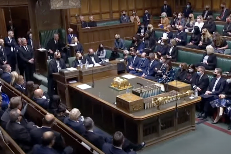 The House of Commons meets Oct. 18 at the Palace of Westminster in London. The House of Commons meets Oct. 18 at the Palace of Westminster in London.