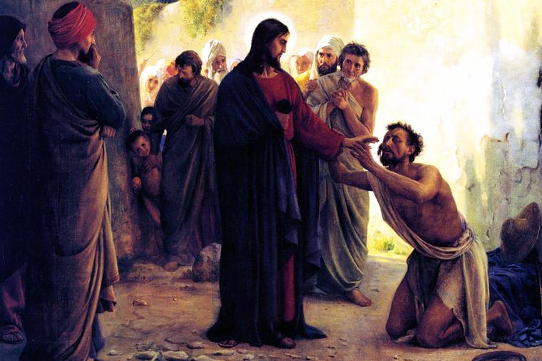 Carl Bloch, “Healing of the Blind Man,” 1871 Carl Bloch, “Healing of the Blind Man,” 1871