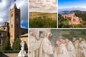 The Abbey of Monte Oliveto Maggiore The Abbey of Monte Oliveto Maggiore