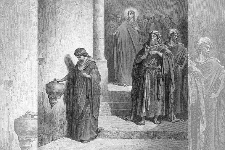 Gustave Doré, “The Widow’s Mite,” 1870 Gustave Doré, “The Widow’s Mite,” 1870