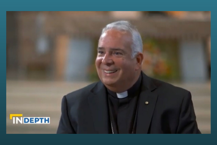 Archbishop Nelson Perez of Philadelphia speaking with Montse Alvarado on EWTN News In Depth Nov. 4, 2021. Archbishop Nelson Perez of Philadelphia speaking with Montse Alvarado on EWTN News In Depth Nov. 4, 2021.