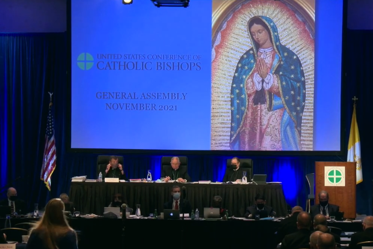 U.S. bishops gather for their fall general assembly in Baltimore Nov. 16. U.S. bishops gather for their fall general assembly in Baltimore Nov. 16.