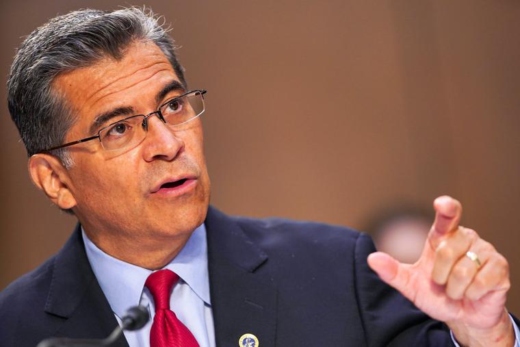 Secretary of Health and Human Services Xavier Becerra answers questions at a Senate Health, Education, Labor, and Pensions Committee hearing to discuss reopening schools during COVID-19 on Sept. 30 in Washington, DC. Secretary of Health and Human Services Xavier Becerra answers questions at a Senate Health, Education, Labor, and Pensions Committee hearing to discuss reopening schools during COVID-19 on Sept. 30 in Washington, DC.