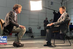 In this image from undated video, Kyle Rittenhouse, right, sits for an interview with Fox News host Tucker Carlson. Rittenhouse was acquitted on charges stemming from killing two men and wounding another during the unrest that followed the shooting of a Black man by a white police officer, in Kenosha, Wisconsin. In this image from undated video, Kyle Rittenhouse, right, sits for an interview with Fox News host Tucker Carlson. Rittenhouse was acquitted on charges stemming from killing two men and wounding another during the unrest that followed the shooting of a Black man by a white police officer, in Kenosha, Wisconsin.