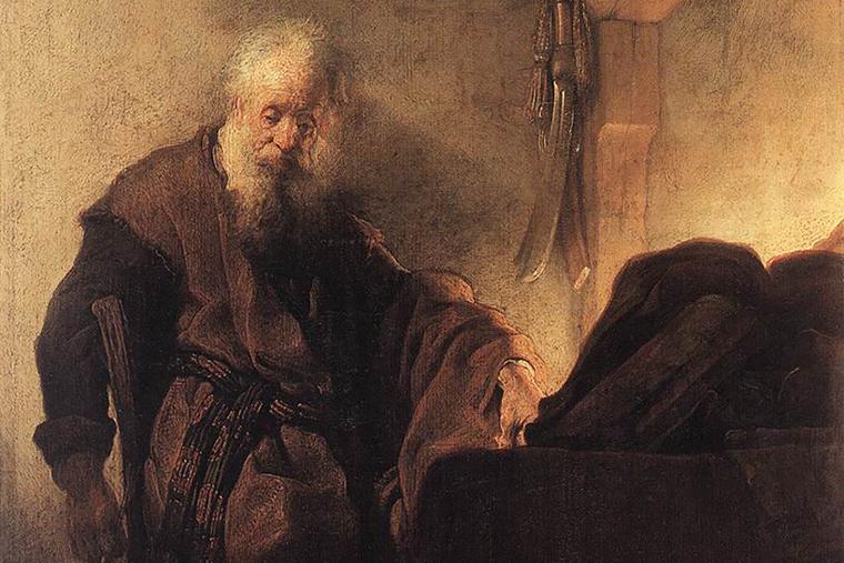 Rembrandt, “Saint Paul at His Writing Desk,” ca. 1629 Rembrandt, “Saint Paul at His Writing Desk,” ca. 1629